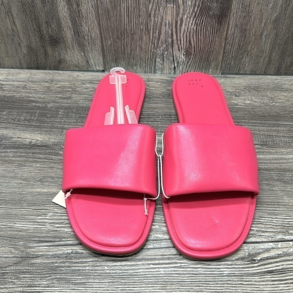 Women's Lulu Slide Sandals - A New Day Pink - Picture 3 of 5